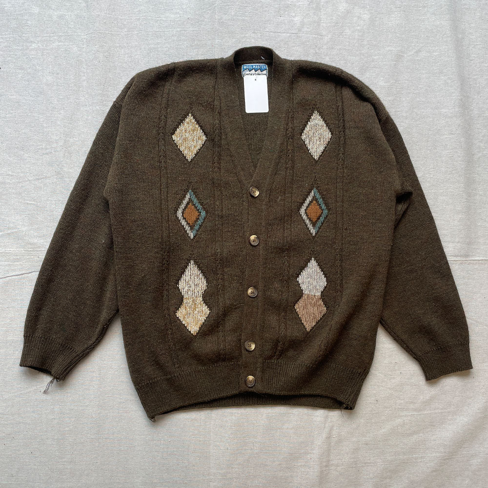 Vintage Wool Master Cardigan - Size L