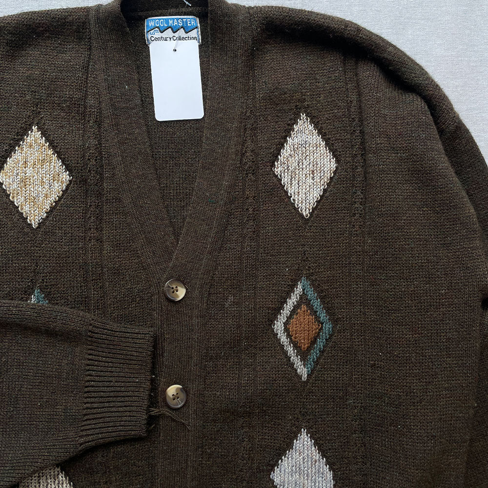Vintage Wool Master Cardigan - Size L