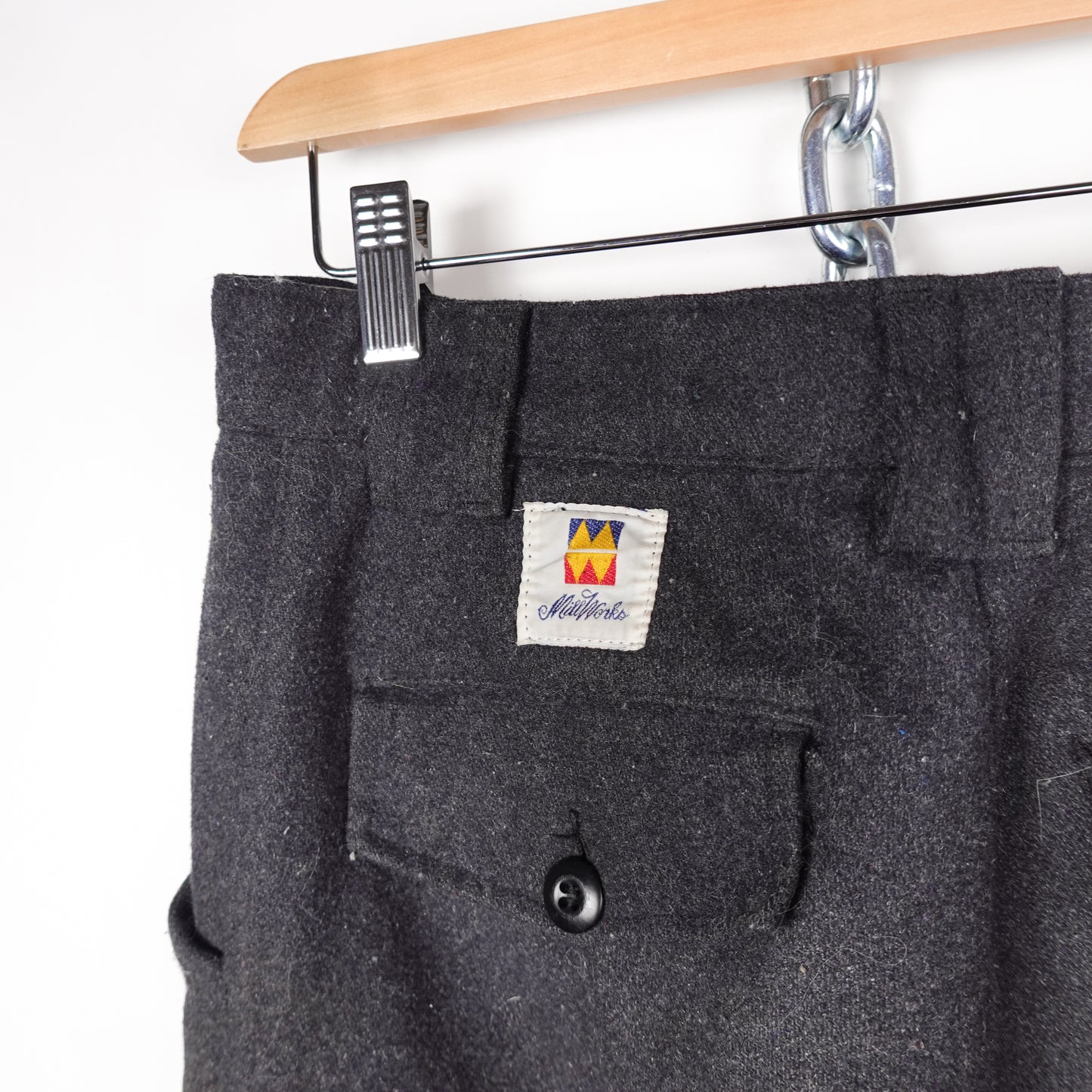 MillWork Wool Cargo Pants - Size 30