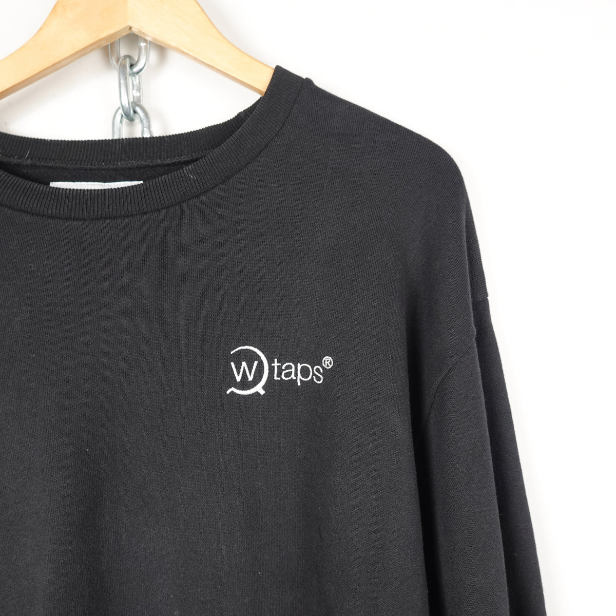 WTAPS Black Crewneck - Size XL