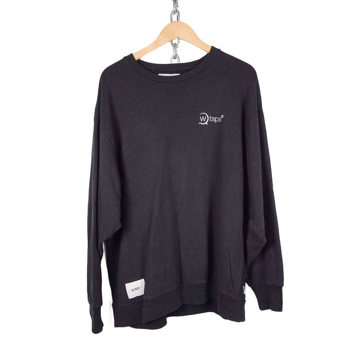 WTAPS Black Crewneck - Size XL