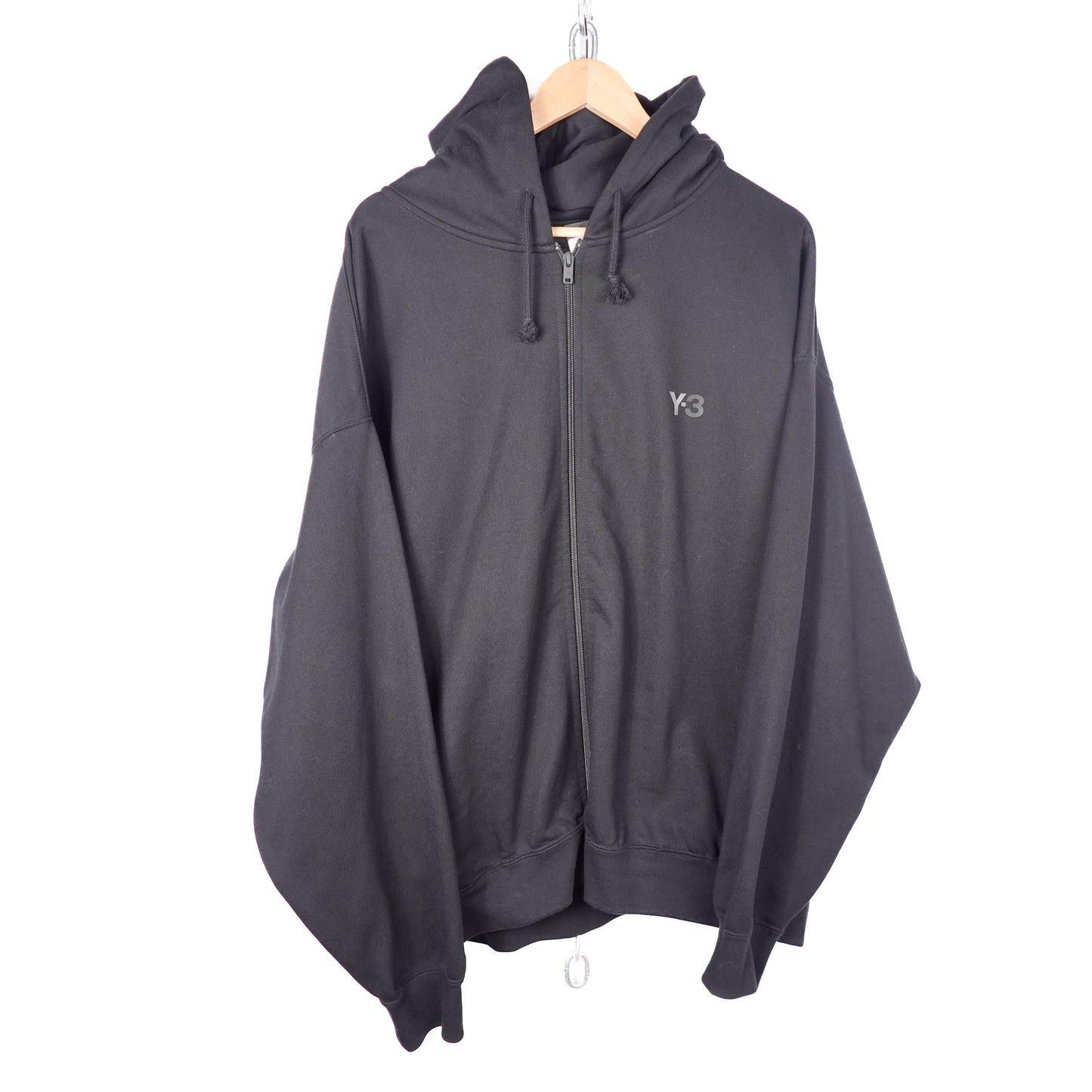Adidas Yohji Yamamoto Y-3 Zip Hoodie - Size XL