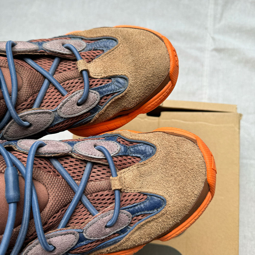 Adidas Yeezy 500 High Tactile Orange Size 10