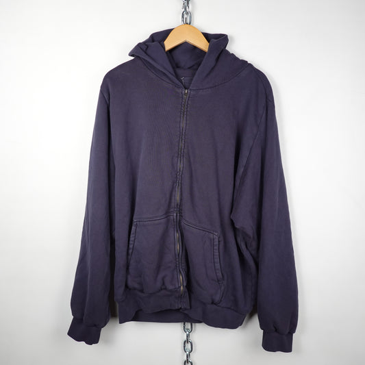 Yeezy Gap Blank Zip Up Hoodie - Size XXL