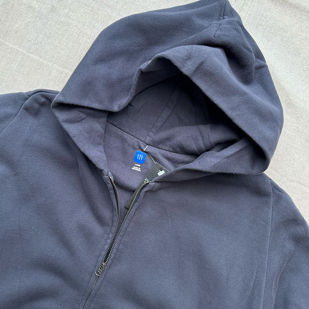 Yeezy GAP Navy Zip Up Hoodie