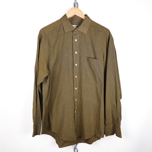Vintage YSL Green Button up - Size XL Front Photo