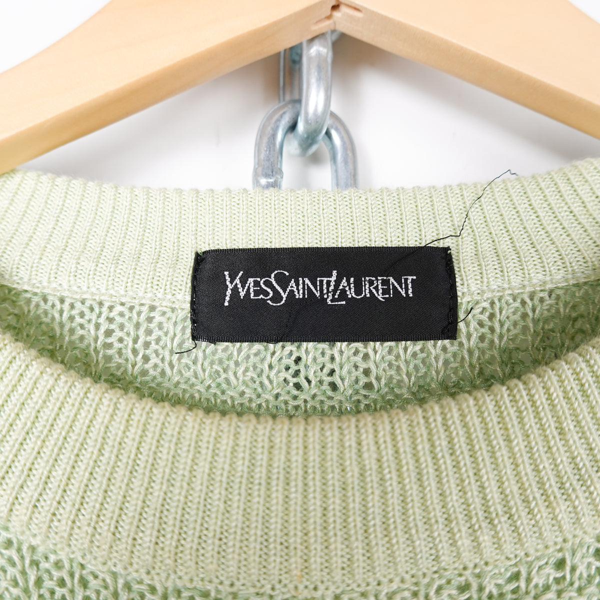 Vintage Yves Saint Laurent Mint Knit - Size M