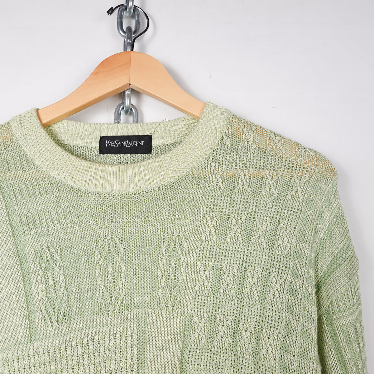 Vintage Yves Saint Laurent Mint Knit - Size M
