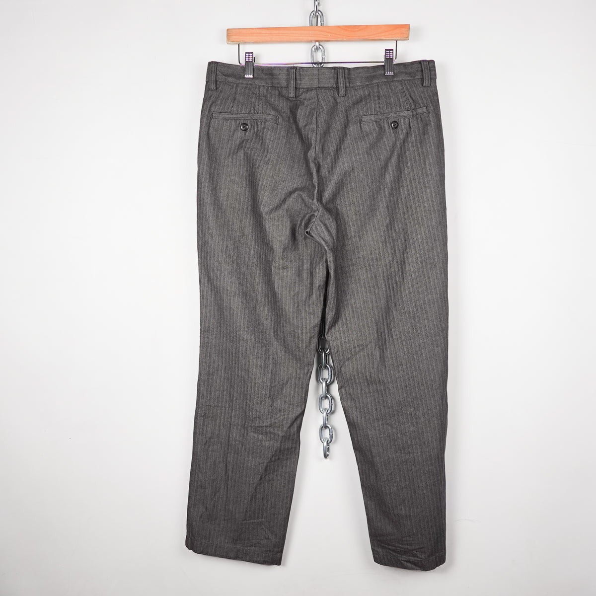 Zegna Pin Stripe Pants - Size 36