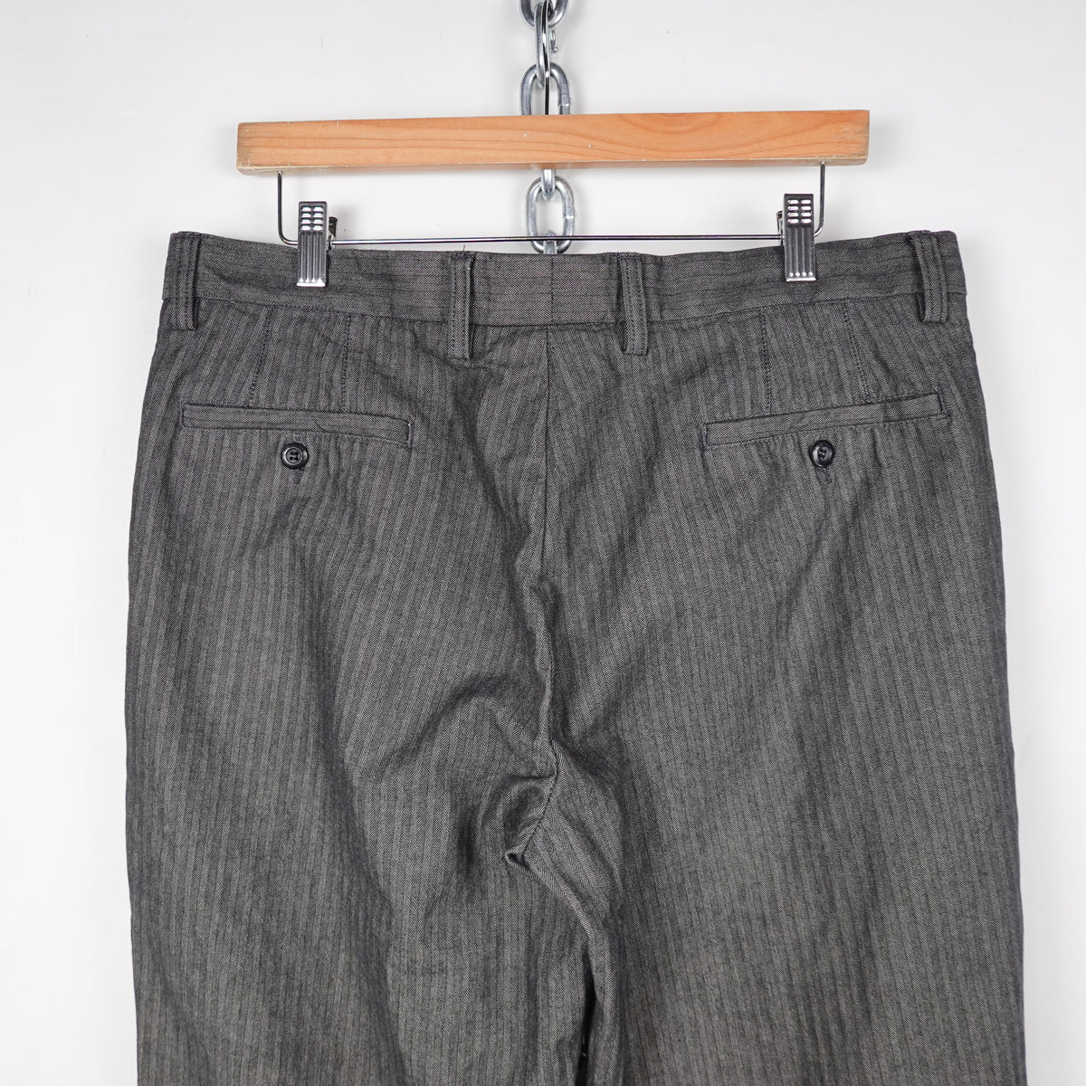 Zegna Pin Stripe Pants - Size 36