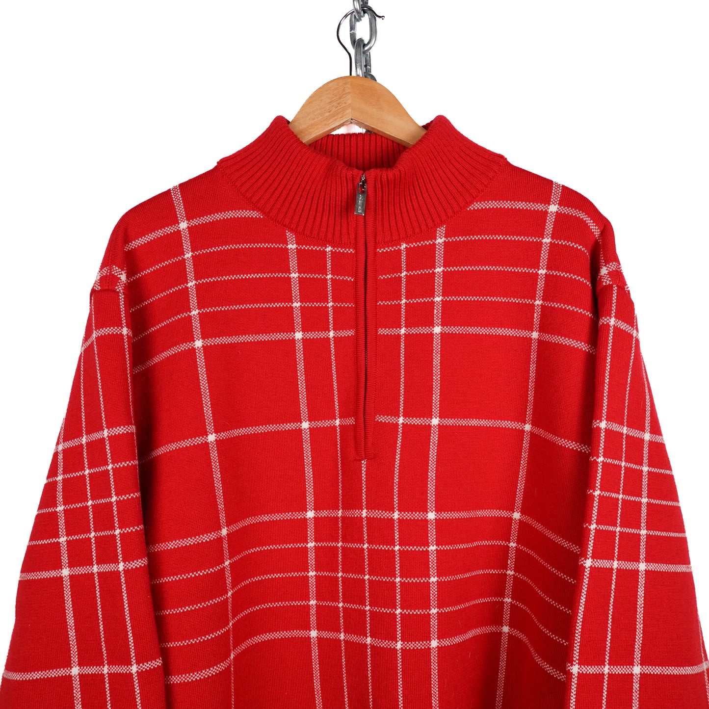 Jacquemus Red La Maille Carro Sweater - Size L