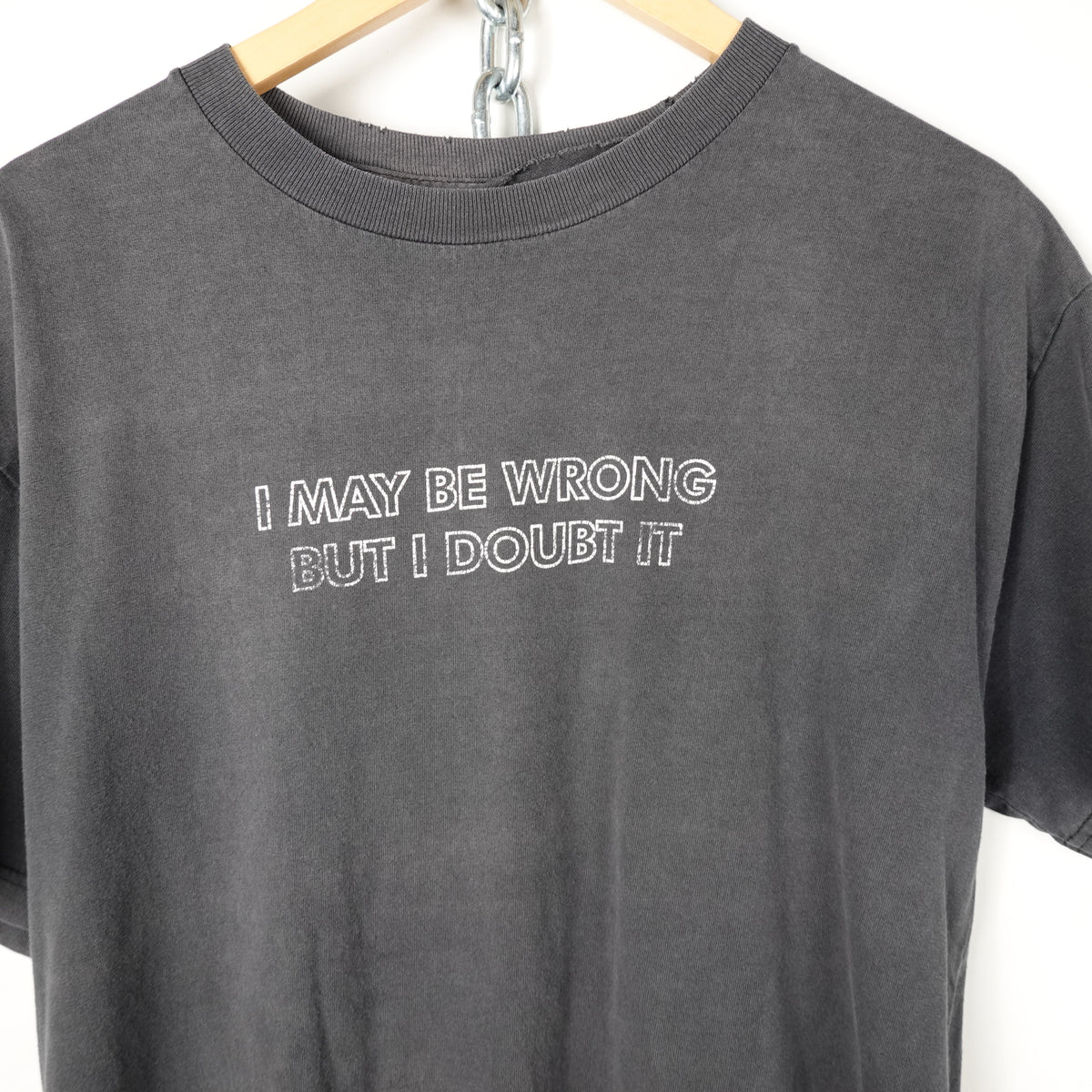Vintage I Doubt Tee - Size L
