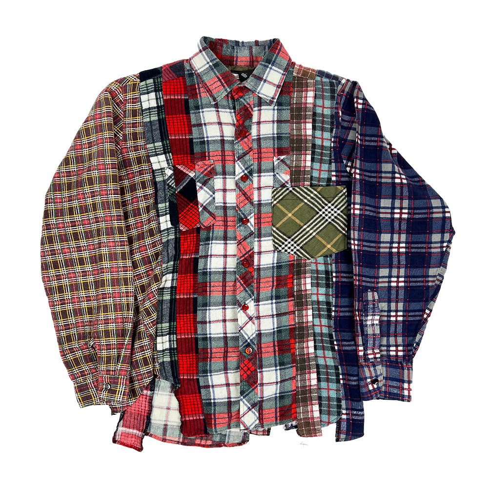 Rebuild by Needles Upcycled Seven Cut Flannel - size S